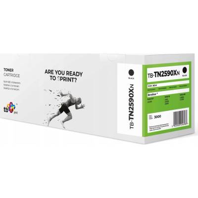 Compatible TN2590XN - съвместим черен тонер за Brother (TB-TN2590XN)