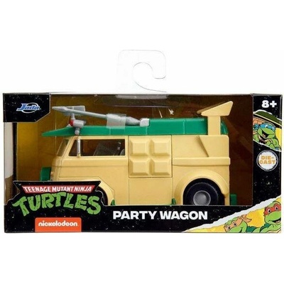 Jada Volkswagen Party Wagon Donatello Ninja Turtles Tartarughe Ninja Žlutá Zelená 1:32