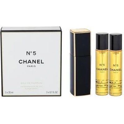 CHANEL No.5 Twist & Spray (Refills) EDP 3x20 ml