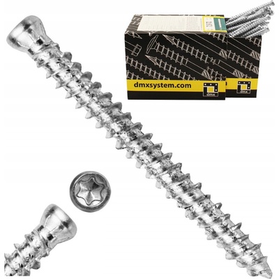 turboskrutky pre priamu montáž, 7,5mmm, dĺžka 132mm