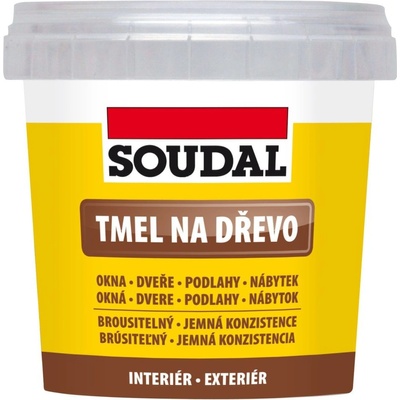 SOUDAL Tmel na dřevo 250g teak