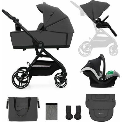 KINDERKRAFT SELECT kombinovaný Yoxi 3v1 Moonlight Grey 2024