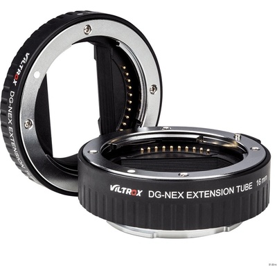 Viltrox sada mezikroužků 10/16 mm pro Sony NEX E-mount s přenosem clony – Zboží Živě