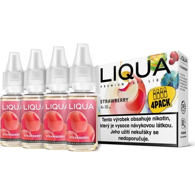 Ritchy Liqua Elements 4Pack Strawberry 4 x 10 ml 6 mg