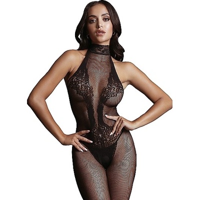Fishnet and Lace Bodystocking