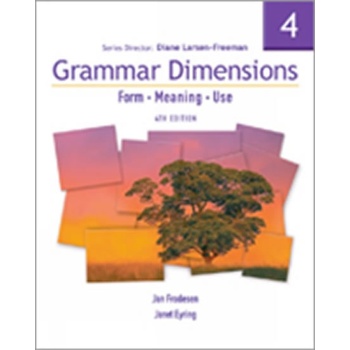 GRAMMAR DIMENSIONS: FORM, MEANING AND USE 4 WORKBOOK - BALADAMENTI, V.