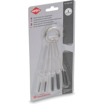 Airpress Комплект за почистване на пистолети за пръскане (5 бр. ) pn-015 (45995)