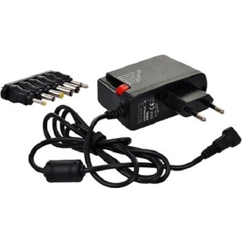 Solight univerzálny sieťový adaptér 2000mA, stabilizovaný, výmenné konektory DA27 - neoriginálne