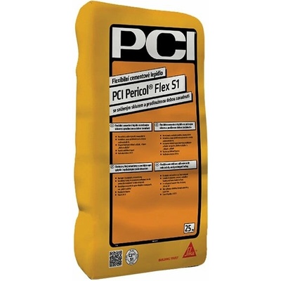 PCI Pericol Flex S1 biele flexibilné lepidlo 25 kg