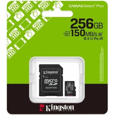 Kingston 256GB microSDXC Canvas Plus SDCS3/256GB
