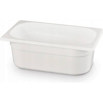 Hendi Gastronádoba 1/4, GN 1/4, 2,8L, Bílá, 265x162x(H)100mm