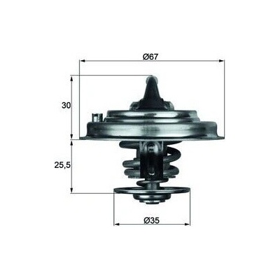 TERMOSTAT VW 82C 97-