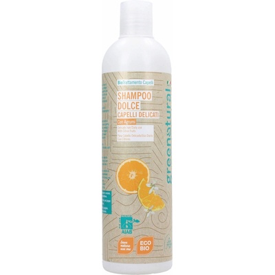 Greenatural Šampon pro jemné vlasy citrusové plody BIO 400 ml