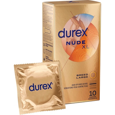 Durex Nude XL - Презервативи 10 бр