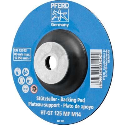 Pferd 44890210 | Nosič fíbrov 125 mm x M14, HT-GT extrémne tepelne odolný