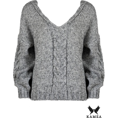 Kamea Woman's Sweater K.21.610.06 šedá