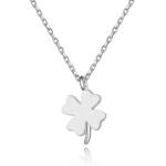 Silenti Jewelry Сребърно колие "Детелина