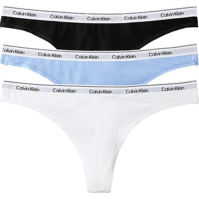 CALVIN KLEIN tangá 3PACK Icon logo everyday essentials cool balance - limitovaná edícia