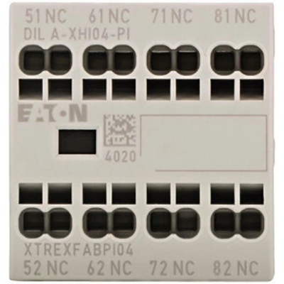 Eaton DILA-XHI04-PI blok pomocných spínačů 4 rozpínací kontakty 4 A Vhodné pro značku (relé): Eaton 1 ks