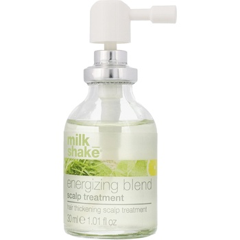 Milk Shake Млечен шейк Енергизираща смес Без парабени Неизмиващ лосион за лечение на скалпа Възстановяващ 30 ml