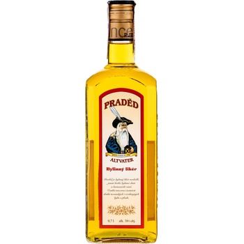 Praded Bylinný Liker 38% 0,7 l (čistá fľaša)