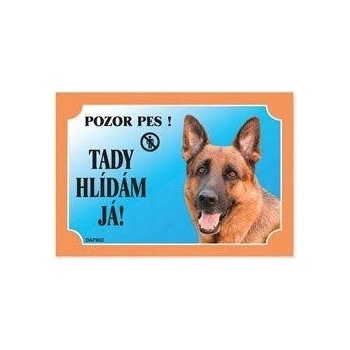 Dafiko Tabuľka nemecký ovčiak profil 1 ks