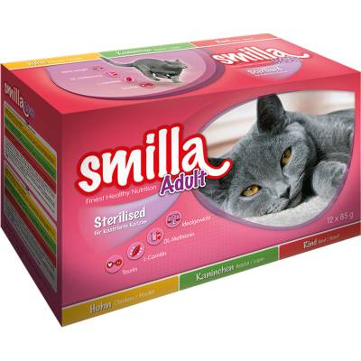 Miešané balenie Smilla Sterilised 24 x 85 g