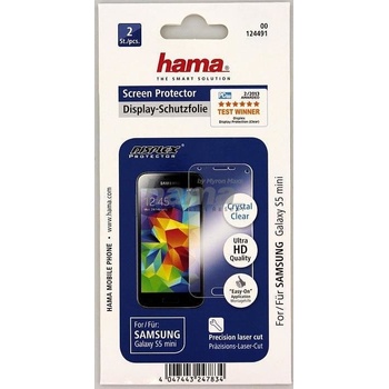 Ochranná fólia Hama Samsung Galaxy S5 mini, 2ks