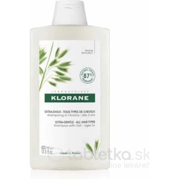 Klorane šampón s ovseným mliekom 400 ml