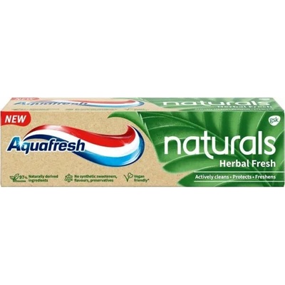 Aquafresh Naturals Herbal Fresh - Паста за зъби с билков вкус 75мл