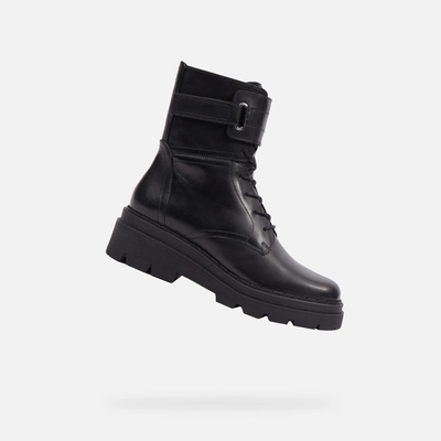 Черни дамски анкл обувки Geox Felleny Geox | Cheren | ЖЕНИ | 36