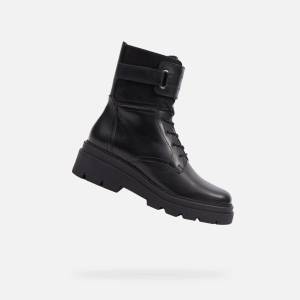Geox Черни дамски анкл обувки Geox Felleny Geox | Cheren | ЖЕНИ | 36 - zoot - 269,16 лв