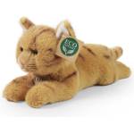 Rappa Плюшена котка лежаща кафява 20 см eco-friendly (240360)