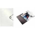 Leitz Briefcase with rubber band solid A4, PP, white (45631001)