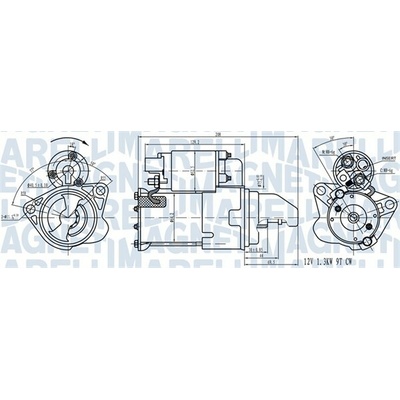 Štartér MAGNETI MARELLI 063721543010