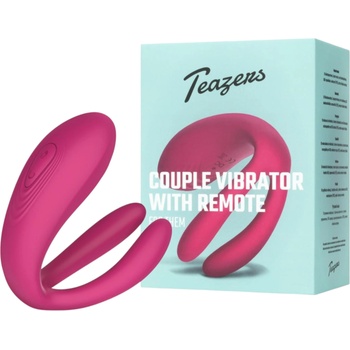 Teazers - 3-моторен вибратор за двойки (розов)