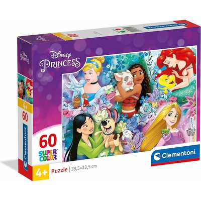 Clementoni Disney princezny 60 dielov