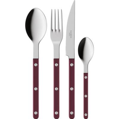 Sabre Paris Sada príborov Bistrot Brillant Pearly Aubergine 4 ks