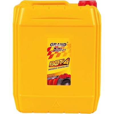 GrandX Brzdová kvapalina DOT 4 5 l