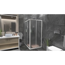 Feel RIO WHITE 80-90 Sprchový kout čtvercový 8595703823220
