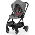 Kiddy количка Evostar Light 1 Grey Melange - Hot Red - шаси и летен кош (4611FES171)