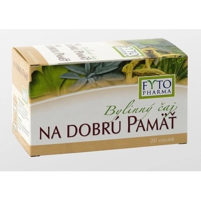 Fytopharma bylinný čaj na dobrú pamäť porciovany 20 ks