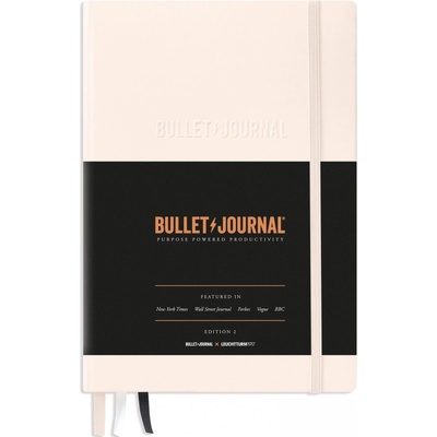 Leuchtturm1917 Bullet Journal Edition 2 Medium A5 starorůžový – Zboží Dáma