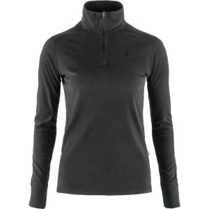 Fjällräven Дамски поларен пуловер Fjällräven Women's Skare Half Zip Fleece jumper - Dark Grey (105-7732-0114)