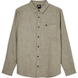 Quiksilver Мъжка риза с копчета Quiksilver Motherfly Heather L/S Shirt - Grape Leaf Heather (033-2753-0514)