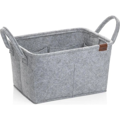 Kela Koš Fay 35x25 cm filc světle šedá KL-24462