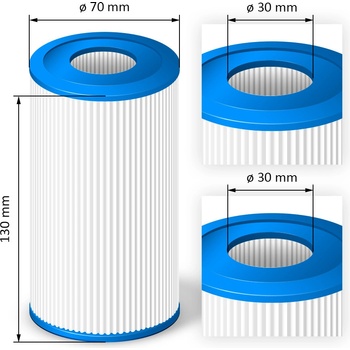 Crystalline Pool Spa Filter Filtrační kartuše SC764