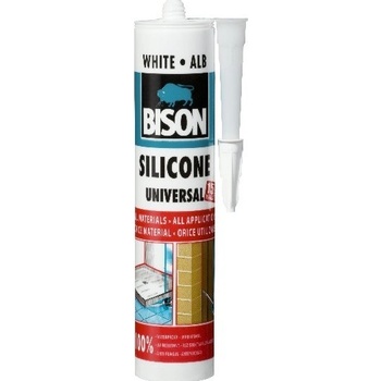 BISON SILICONE UNIVERSAL BIELY 280 ml