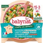 Babybio Био меню Babybio - Зеленчуци с треска, 15м+, 200 g (3288131570952)