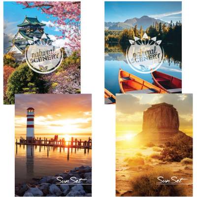 Тетрадка Junior Office А4 192 л. тв. к. ред (1120051-58126-HCA4-192-L-523735)